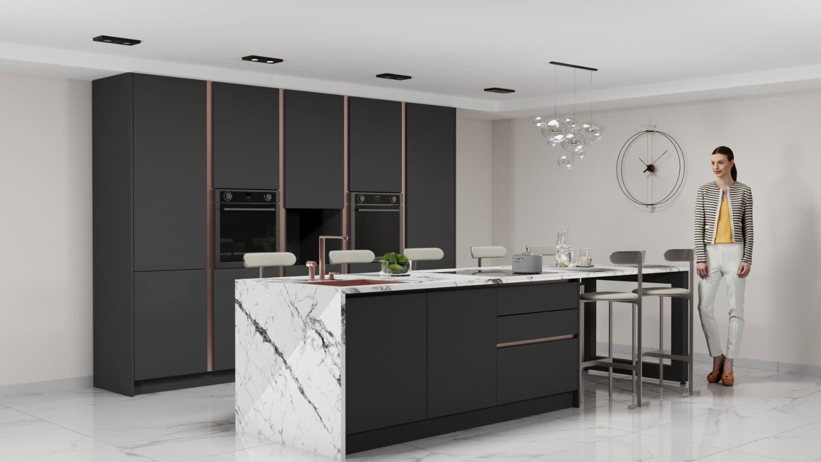 Wasruimte concept — render